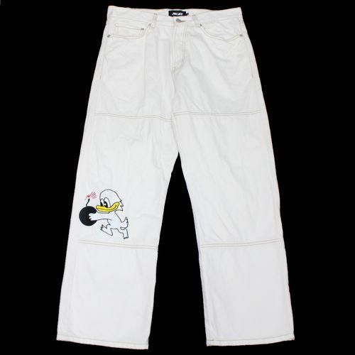 PALACE パレス 22SS DUCK BOMB PANEL JEANS 23 ホワイト
