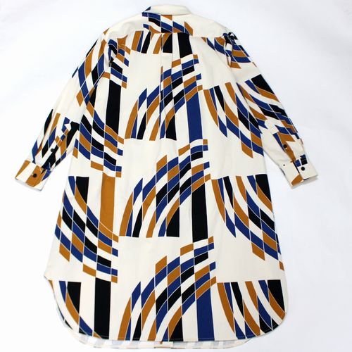 marimekko マリメッコ 23AW Kupoli / Palkisto cotton dress ワンピース 34 オフホワイト -  ブランド古着買取・販売unstitchオンラインショップ