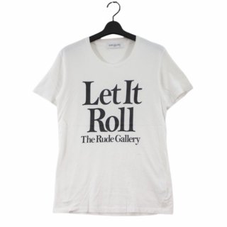 RUDE GALLERY 롼ɥ꡼ CREW NECK TEE THEME Let It Roll T 3 ۥ磻