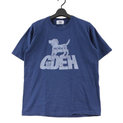 GOODENOUGH グッドイナフ 15AW GDEH DOG TEE Tシャツ M ネイビー -  ブランド古着買取・販売unstitchオンラインショップ