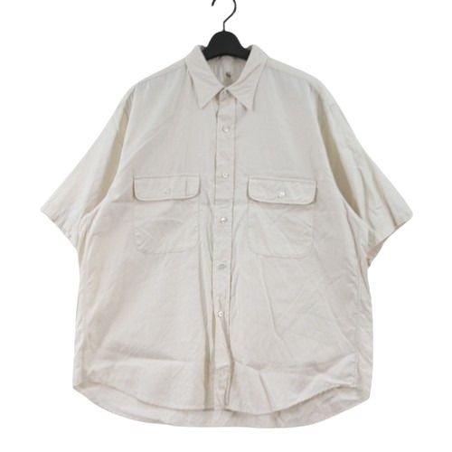 KAPTAIN SUNSHINE キャプテンサンシャイン 22SS SS Work Shirt 半袖 ワークシャツ 38 アイボリー -  ブランド古着買取・販売unstitchオンラインショップ