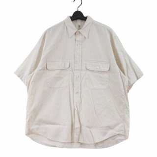 KAPTAIN SUNSHINE ץƥ󥵥󥷥㥤 22SS SS Work Shirt Ⱦµ  38 ܥ꡼