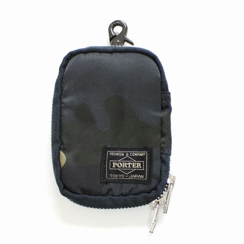 PORTER ポーター COUNTER SHADE KEY CASE キーケース ネイビー系 -  ブランド古着買取・販売unstitchオンラインショップ