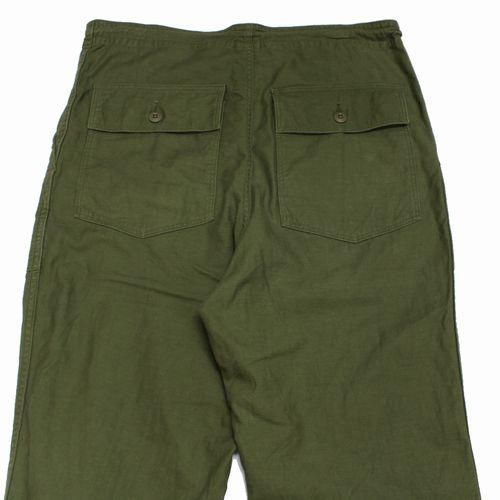 Needles ニードルス 24SS String Fatigue Pant Back Sateen