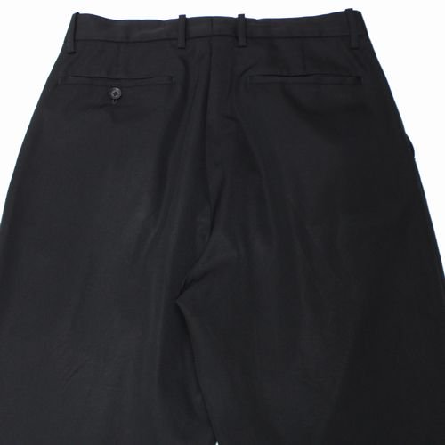 stein シュタイン 20SS WIDE TAPERED TROUSERS ワイド テーパード スラックス パンツ M ブラック -  ブランド古着買取・販売unstitchオンラインショップ