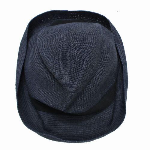 matureha. マチュアーハ BOXED HAT 9cm brim ボックスハット L