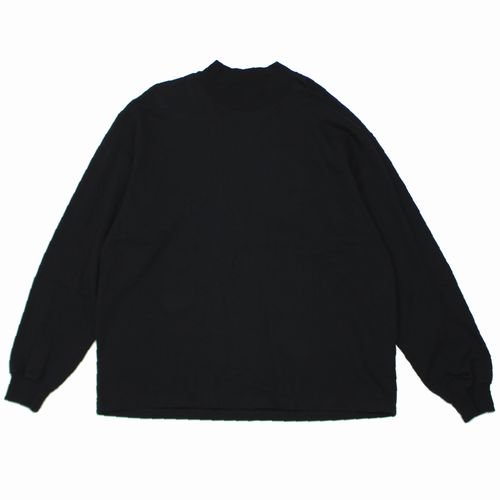 YOKO SAKAMOTO ヨーコ サカモト 24SS L/S MOCK NECK モックネック 長袖 Tシャツ M ブラック -  ブランド古着買取・販売unstitchオンラインショップ