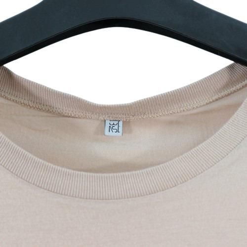 BASERANGE ベースレンジ バンブー レーヨン Tシャツ S ベージュ