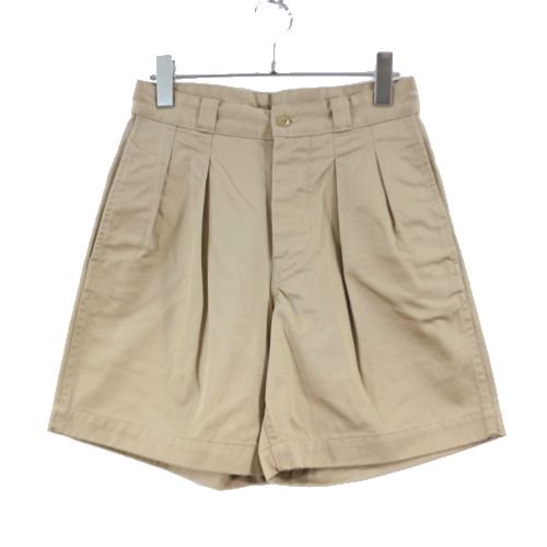 ORCIVAL オーシバル 17SS VINTAGE TWILL SHORTS ヴィンテージツイル ショートパンツ 0 ベージュ -  ブランド古着買取・販売unstitchオンラインショップ