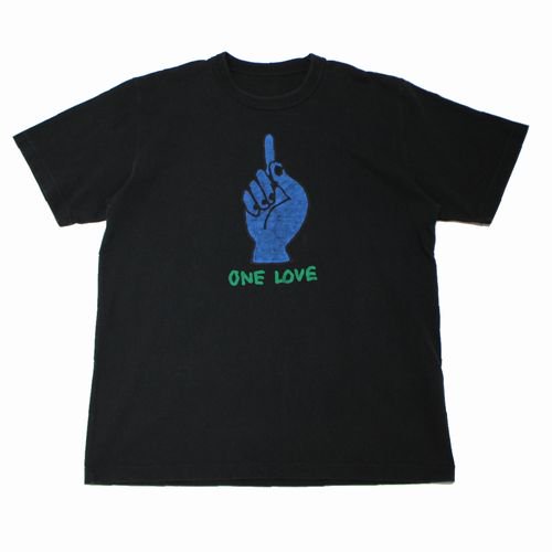 sacai サカイ 24AW Gonz ONE LOVE T-Shirt Tシャツ 3 ブラック -  ブランド古着買取・販売unstitchオンラインショップ