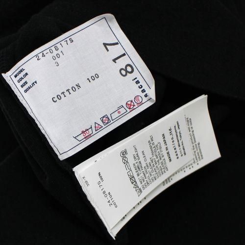sacai サカイ 24AW Gonz ONE LOVE T-Shirt Tシャツ 3 ブラック
