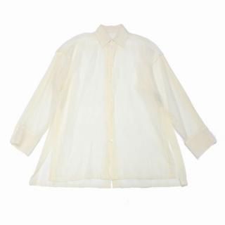 UJOH 硼 24SS SQUARE HEM SHIRT إॷ ١