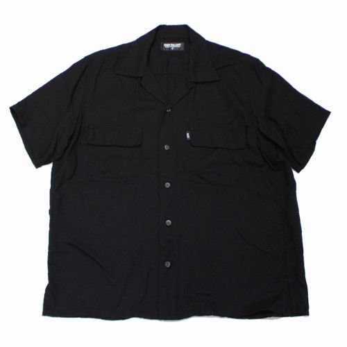 RUDE GALLERY ルード ギャラリー 24SS WFLAP BOWLING SHIRT 半袖シャツ 2 ブラック -  ブランド古着買取・販売unstitchオンラインショップ