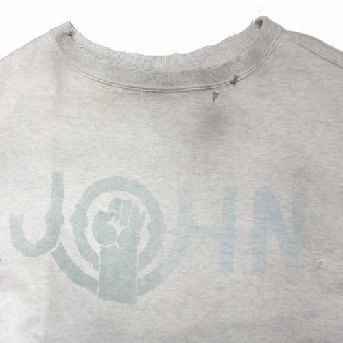 BOWWOW バウワウ JOHN PEACE S/S SWEAT SHIRTS 半袖スウェット L 