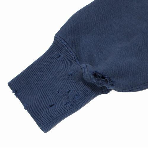 MAATEE&SONS マーティーアンドサンズ】SWEAT 掠れNAVY - THIRTY