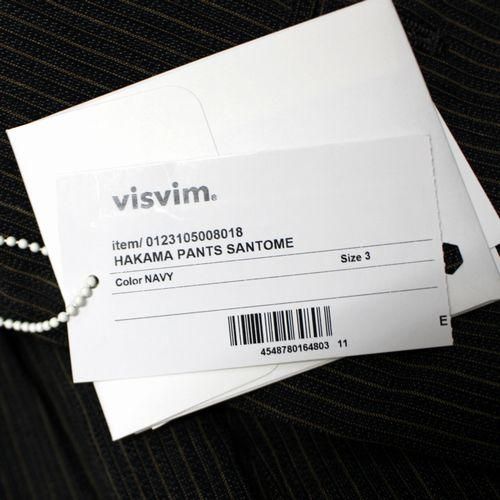 VISVIM ビズビム 23SS HAKAMA PANTS SANTOME 袴パンツ 3 VISVIM ビズビム 23SS HAKAMA PANTS SANTOME 袴パンツ 3