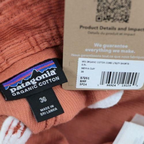 Patagonia パタゴニア 24SS M's Organic Cotton Cord Utility