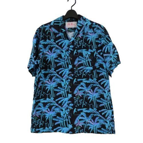 Aloha Blossom アロハブロッサム PALM TREE アロハシャツ 40 Aloha Blossom アロハブロッサム PALM TREE アロハシャツ 40