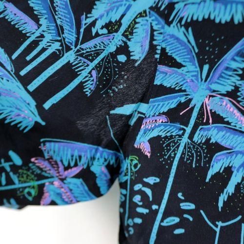 Aloha Blossom アロハブロッサム PALM TREE アロハシャツ 40 Aloha Blossom アロハブロッサム PALM TREE アロハシャツ 40