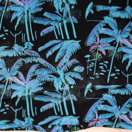 Aloha Blossom アロハブロッサム PALM TREE アロハシャツ 40