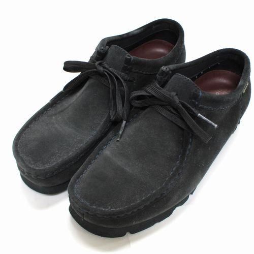 クラークス　ワラビー　ゴアテックス　UK6 黒 Black ファッション Clarks ワラビー ゴアテックス UK6 BLACK