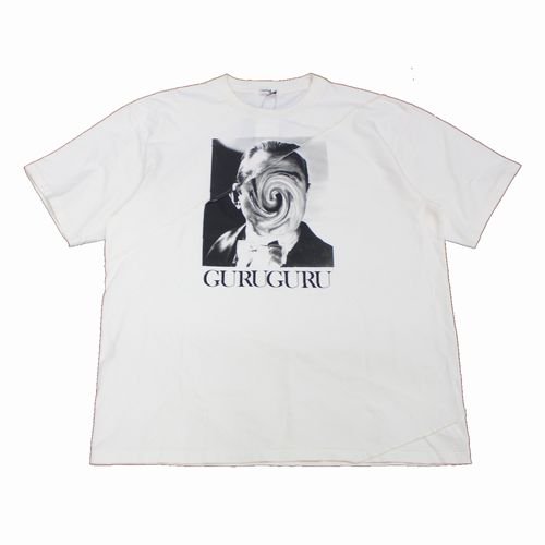 UNDEROVER アンダーカバー 24AW スパイラル切替TEE GURUGURU Tシャツ 5 アイボリー -  ブランド古着買取・販売unstitchオンラインショップ