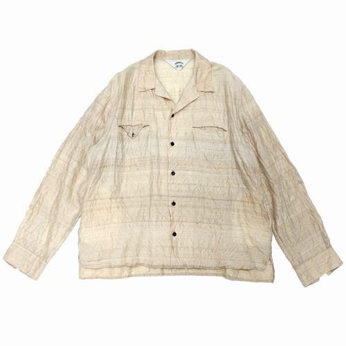 SUNSEA サンシー 16SS Cave Shirt シルク ケイブシャツ 2 SUNSEA サンシー 16SS Cave Shirt シルク ケイブシャツ 2