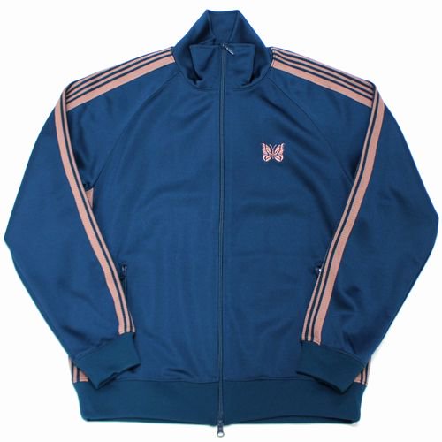 Needles ニードルス 21SS Track Jacket - Poly Smooth トラックジャケット ティールグリーン M -  ブランド古着買取・販売unstitchオンラインショップ