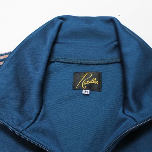 Needles ニードルス 21SS Track Jacket - Poly Smooth トラックジャケット ティールグリーン M -  ブランド古着買取・販売unstitchオンラインショップ