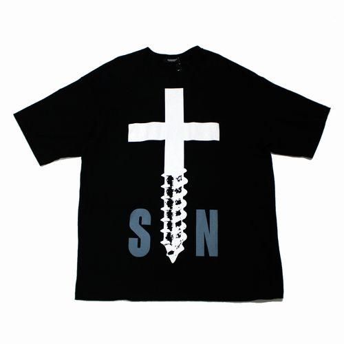 UNDERCOVER アンダーカバー 24SS BIGTEE CROSS SCREW SN Tシャツ