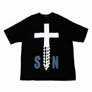 UNDERCOVER С 24SS BIGTEE CROSS SCREW SN T 2 ֥å