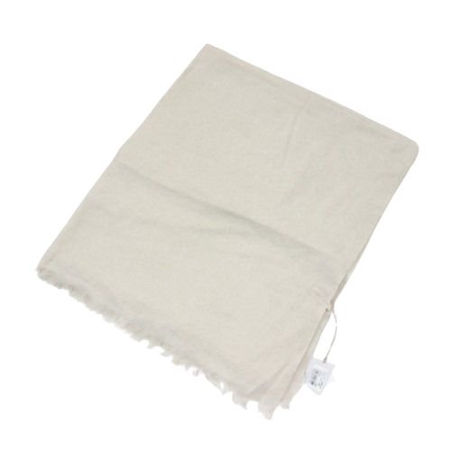 evam eva エヴァムエヴァ 23AW linen cashmere stole リネンカシミヤストール グレー -  ブランド古着買取・販売unstitchオンラインショップ