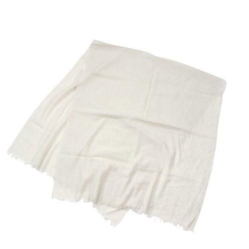 evam eva エヴァムエヴァ 23AW linen cashmere stole リネン