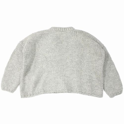 TORICI トリチ 手編み AIRセーター ニット F ライトグレー - ブランド古着買取・販売unstitchオンラインショップ