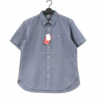 CHUMS ॹ Yarn-Dyed Chambray S/S Shirt Ⱦµ L ǥ