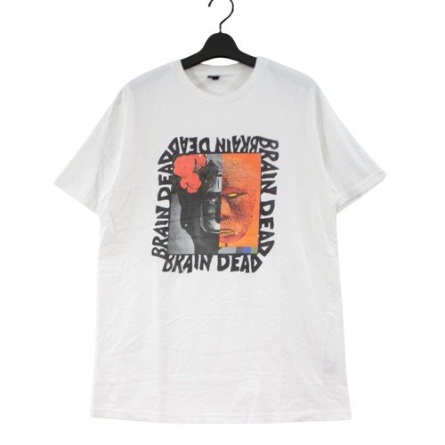 BRAINDEAD ブレインデッド コラージュ Tシャツ M ホワイト - ブランド古着買取・販売unstitchオンラインショップ