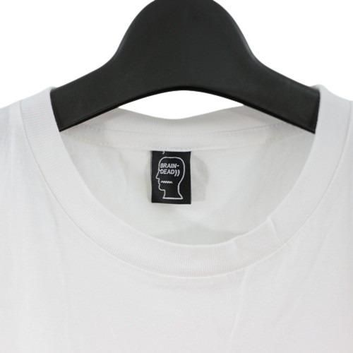 BRAINDEAD ブレインデッド コラージュ Tシャツ M ホワイト