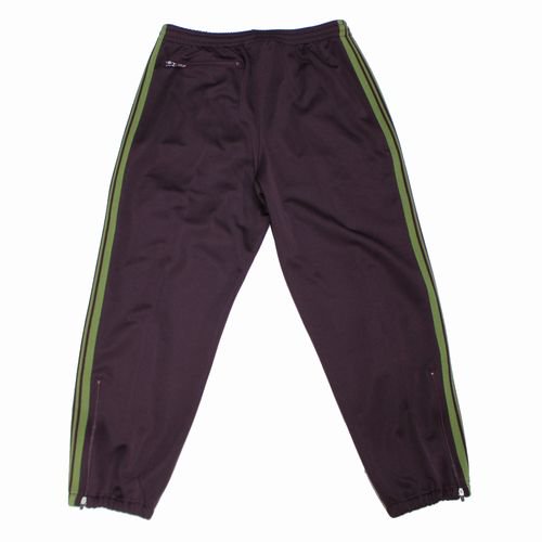 Needles ニードルズ 21AW Zipped Track Pant - Poly Smooth ジップ トラックパンツ M バーガンディ -  ブランド古着買取・販売unstitchオンラインショップ