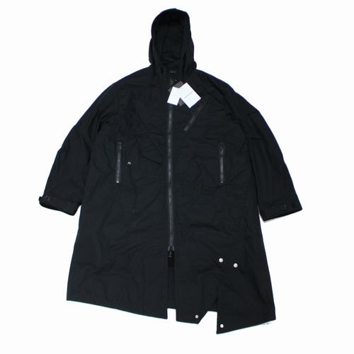 UNDERCOVER アンダーカバー 24AW Coウェザースパイラル切替モッズコート 2 ブラック -  ブランド古着買取・販売unstitchオンラインショップ