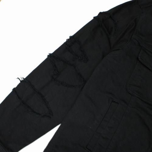 UNDERCOVER カツラギストレッチ袖リペアブルゾン ジャケット