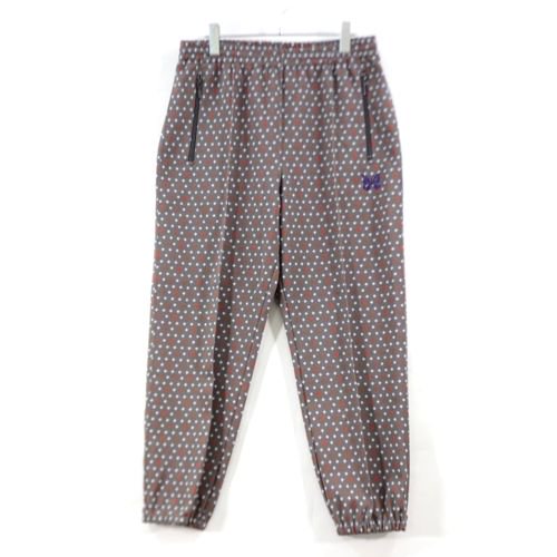 Needles ニードルス 22SS Zipped Track Pant - Poly Jq. トラックパンツ M グレー -  ブランド古着買取・販売unstitchオンラインショップ