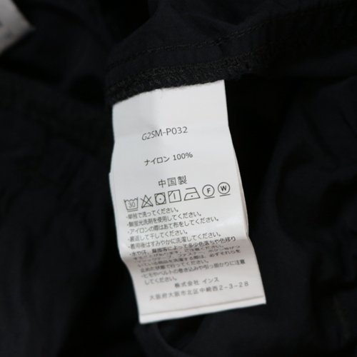 GRAMICCI グラミチ NYLON PACKABLE TRACK PANT ナイロンパッカブル トラックパンツ S ブラック -  ブランド古着買取・販売unstitchオンラインショップ