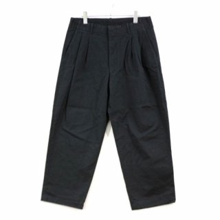 Steven Alan ƥ֥󥢥 STRC DRILL 2PLEATED PANTS - BOLD ѥ L ֥å