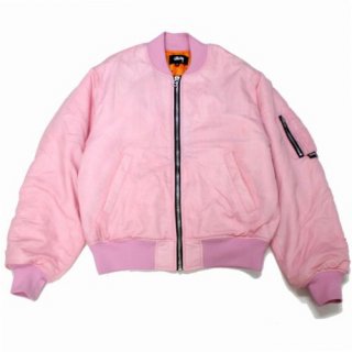 STUSSY ƥ塼  23SS DYED NYLON BOMBER MA-1 ܥС㥱å M ԥ