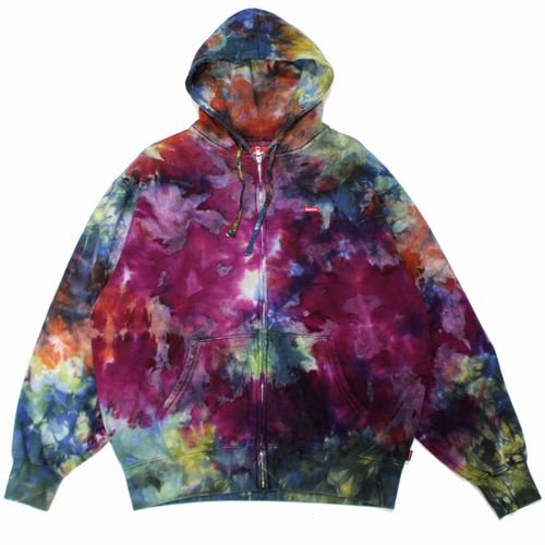 Supreme シュプリーム 24SS Overdyed Small Box Zip Up Hooded Sweatshirt パーカー L パープル  - ブランド古着買取・販売unstitchオンラインショップ