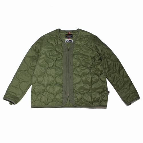 CDG × ALPHA INDUSTRIES 23AW ライナージャケット L カーキ - ブランド古着買取・販売unstitchオンラインショップ