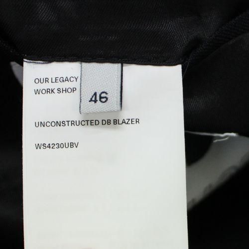 OUR LEGACY アワー レガシー UNCONSTRUCTED DB BLAZER ダブル