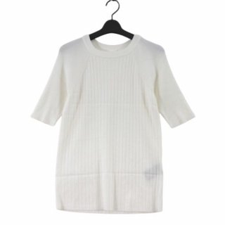 THE RERACS  饯 23SS SHORT SLEEVE PULLOVER RIB KNIT Ⱦµ˥å 38 ۥ磻