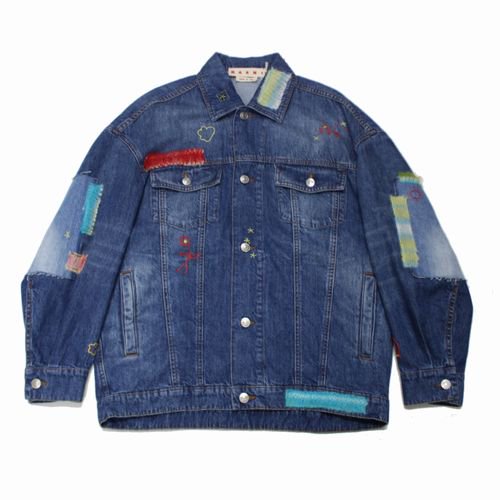 MARNI マルニ 24SS DENIM JAKET デニムジャケット 38 インディゴ - ブランド古着買取・販売unstitchオンラインショップ