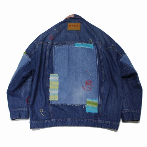 MARNI マルニ 24SS DENIM JAKET デニムジャケット 38 インディゴ - ブランド古着買取・販売unstitchオンラインショップ